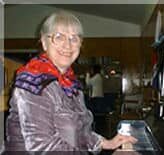 jeanpiano Jean at her piano in north London